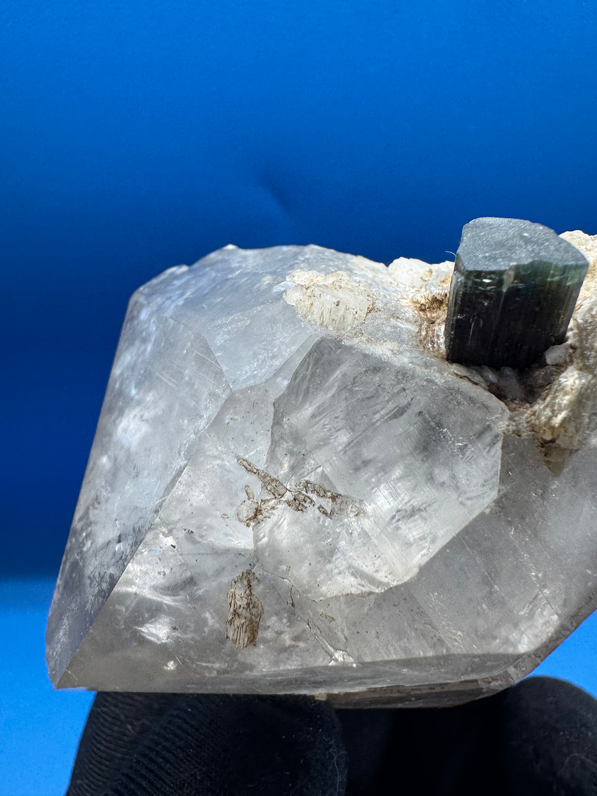 Greencap Tourmaline Specimen - 172g