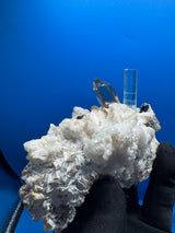 Aquamarine and Smoky Topaz Specimen - 303g