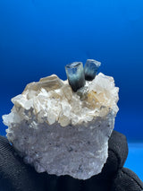 Blue Cap Tourmaline Speicmen - 102g