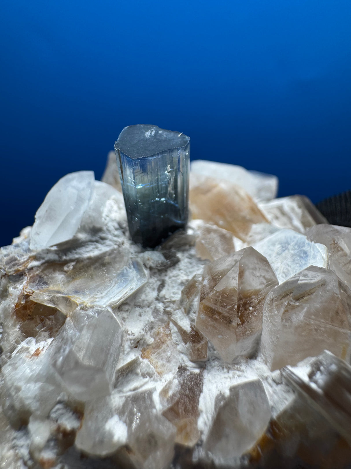 Blue Tourmaline Specimen - 97g