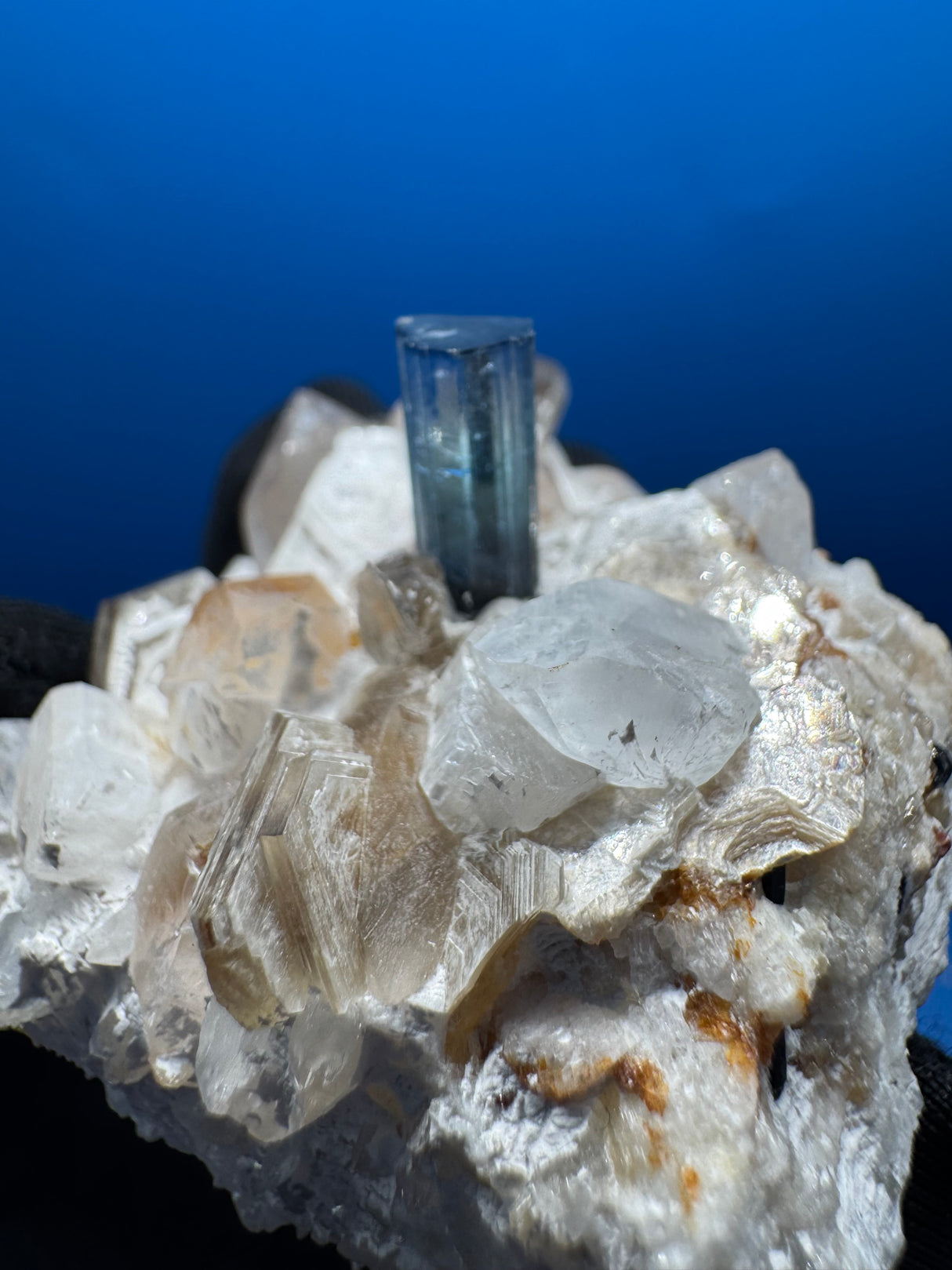 Blue Tourmaline Specimen - 97g