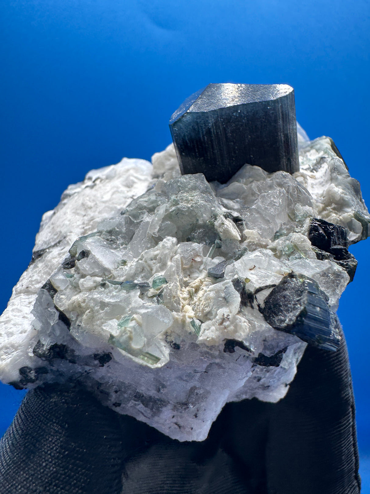 Blue Tourmaline Specimen - 119g