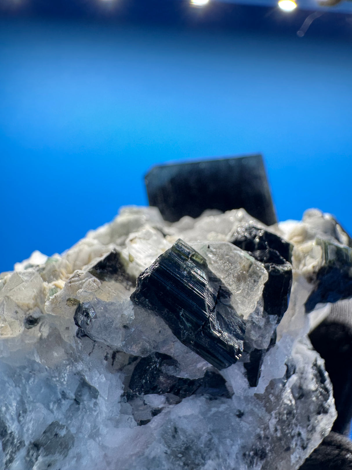 Blue Tourmaline Specimen - 119g