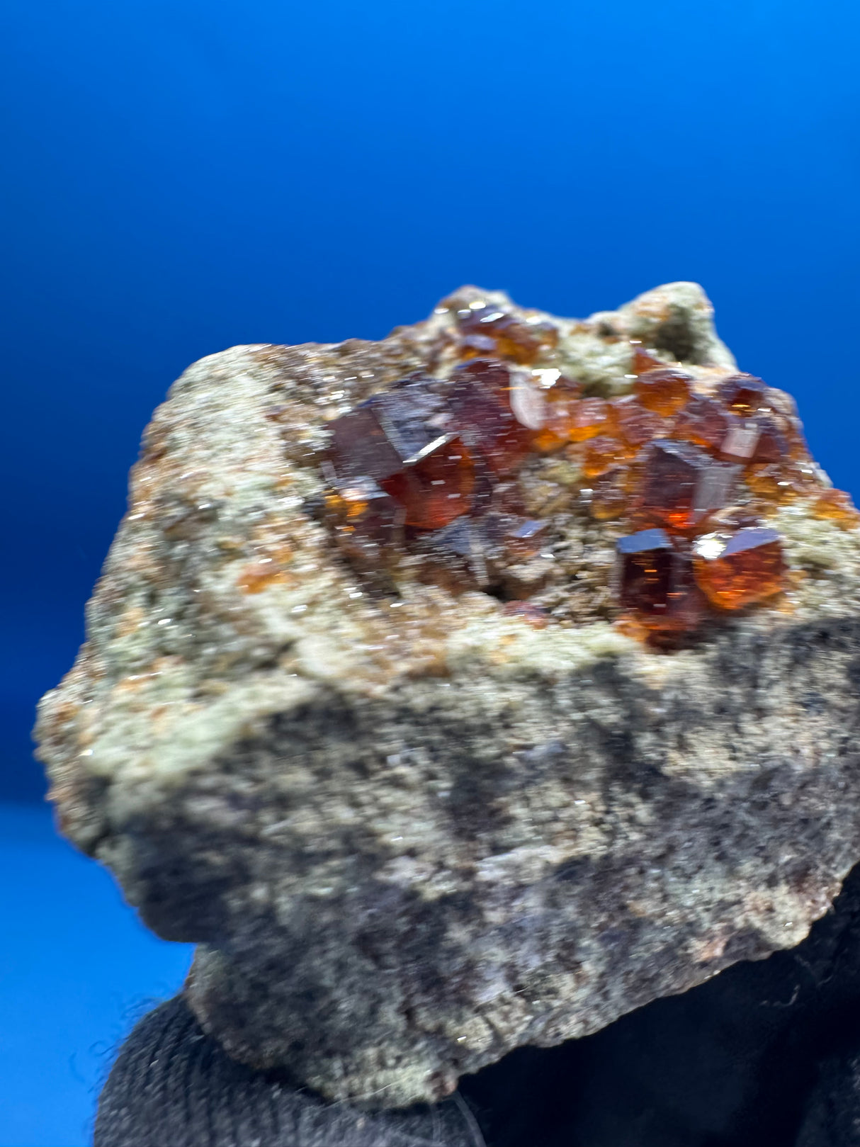 Red Garnet Specimen - 44g