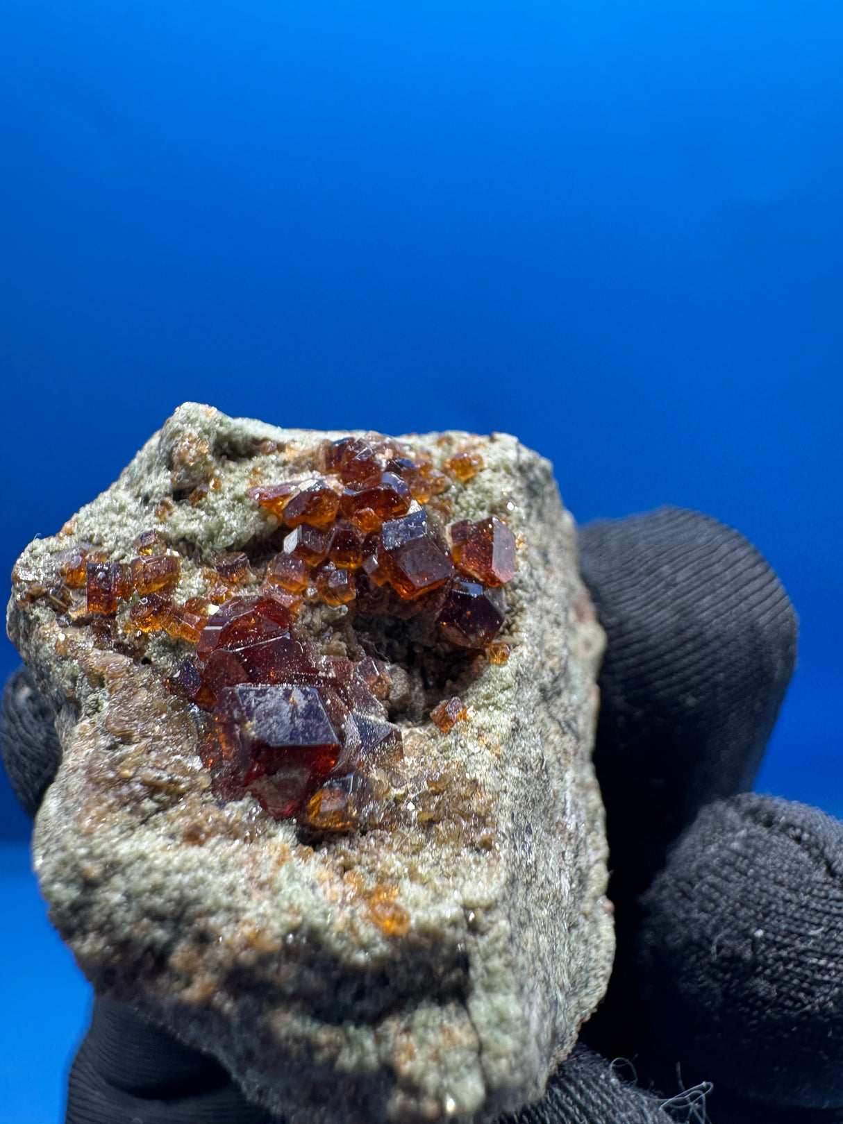 Red Garnet Specimen - 44g