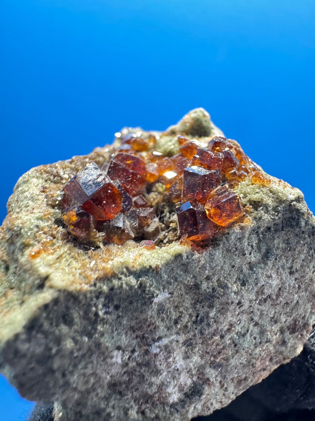Red Garnet Specimen - 44g