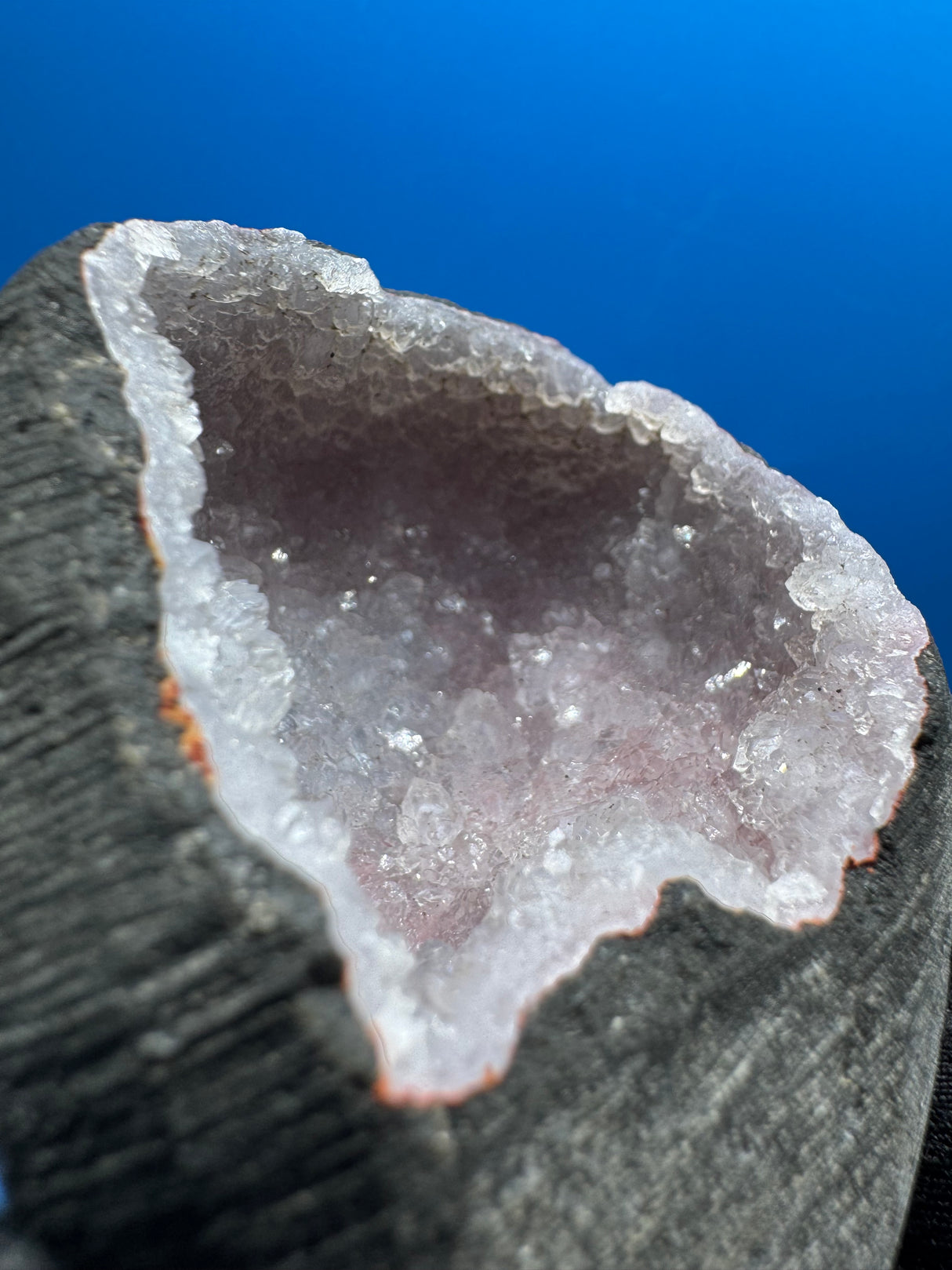 Pink Druzy Calcite Geode - 151g
