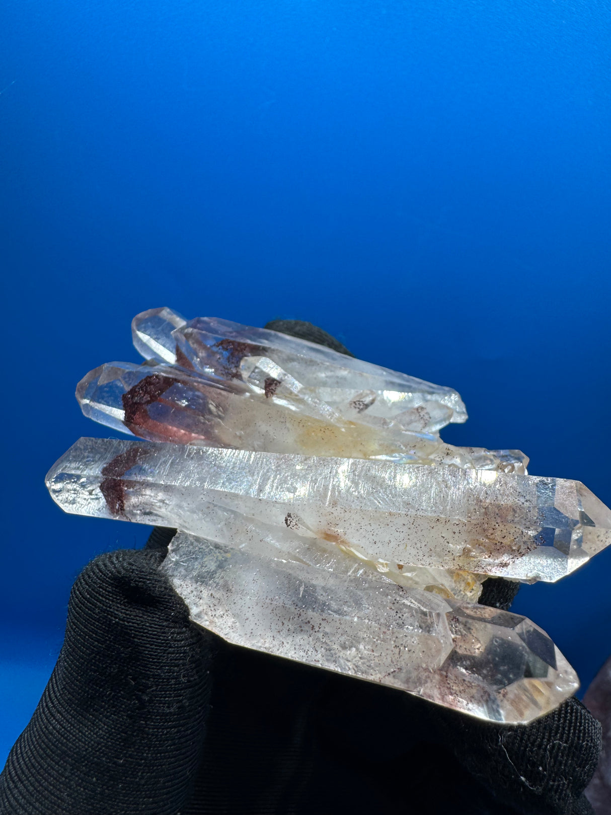 Hematite Phantom Quartz - 55g