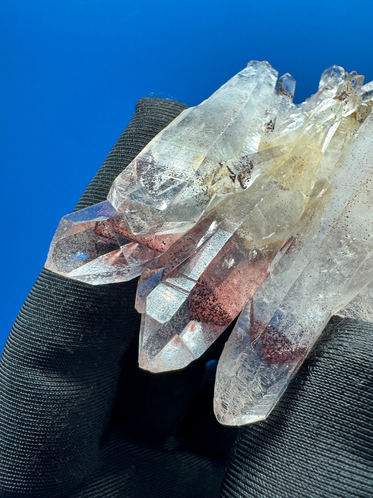 Hematite Phantom Quartz - 55g
