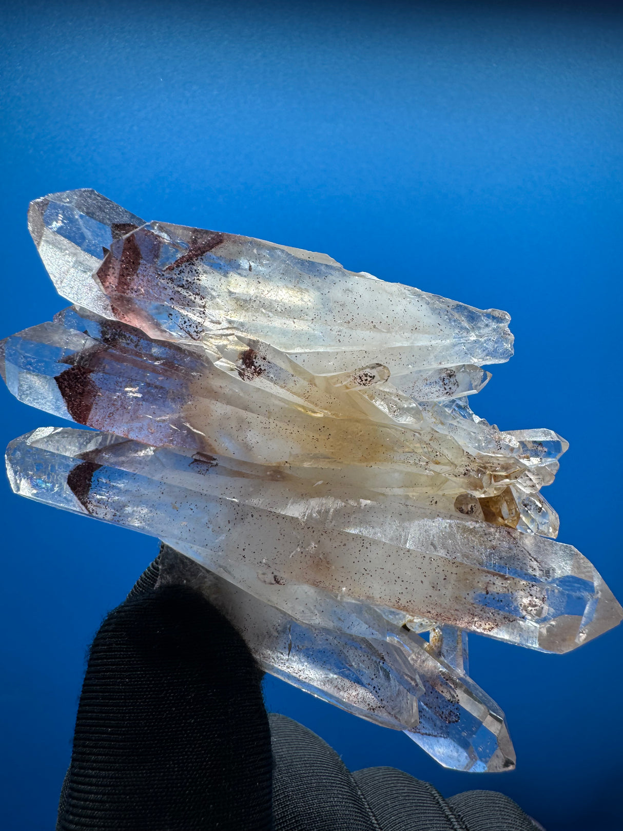 Hematite Phantom Quartz - 55g
