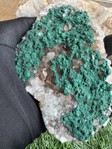 Malachite and Quartz Speciemen - 513g