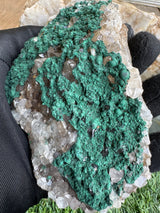 Malachite and Quartz Speciemen - 513g