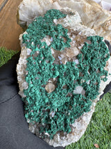 Malachite and Quartz Speciemen - 513g