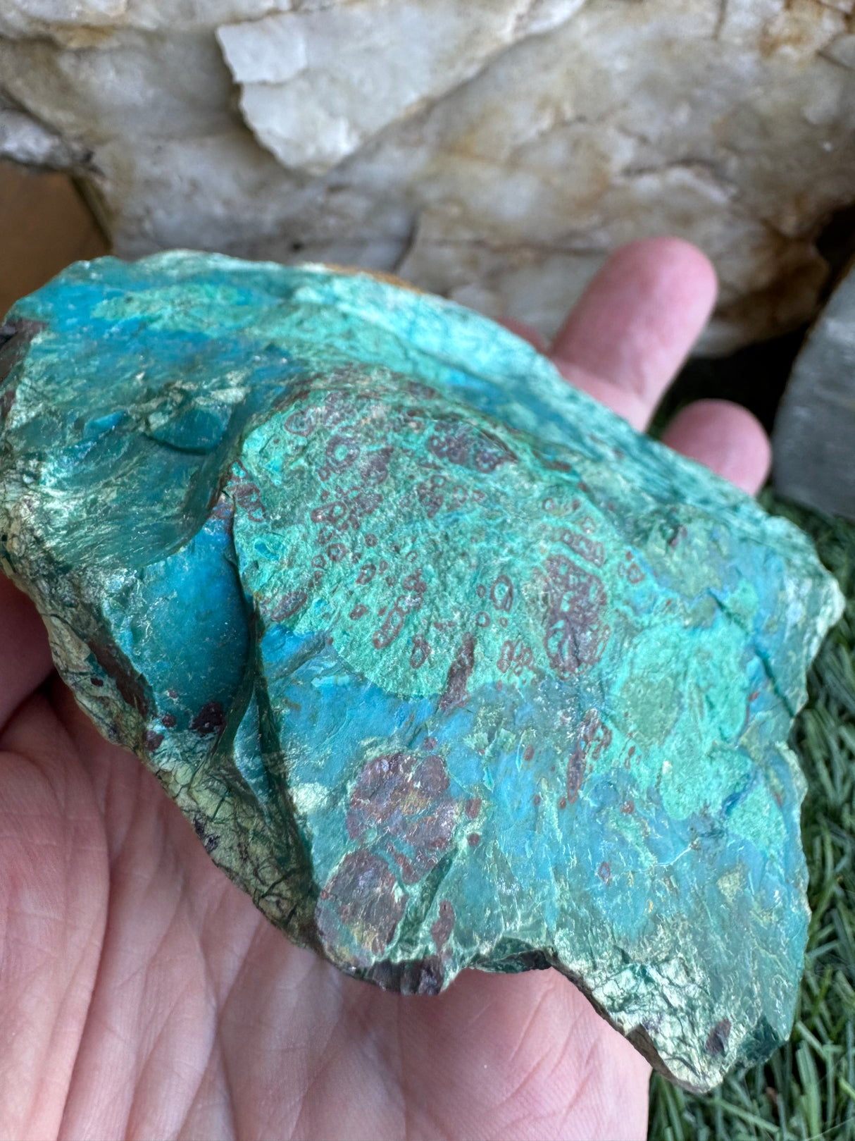 Chysocalla Specimen - 487g