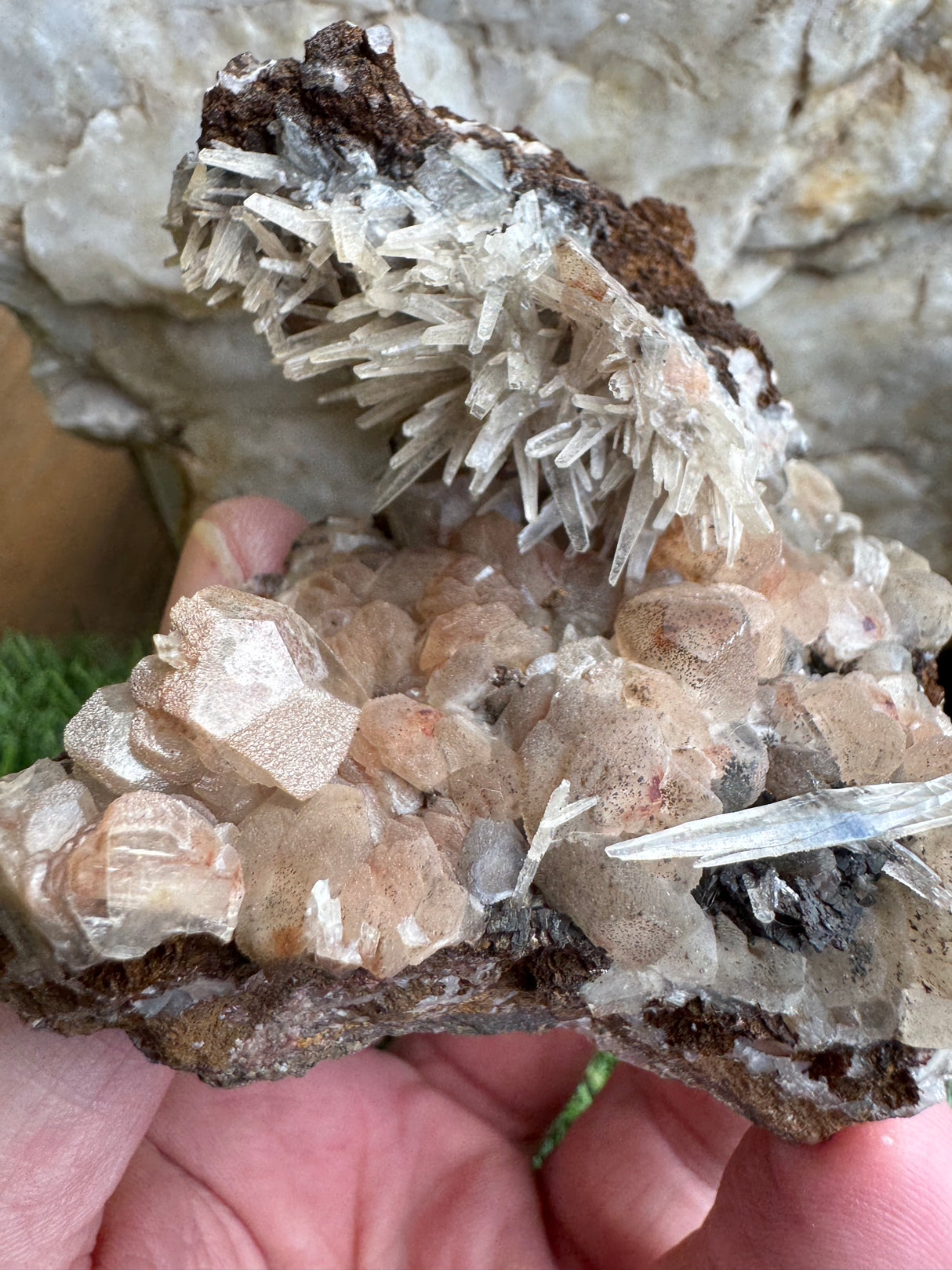 Aragonite & Calcite Specimen - 170g