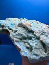 Blue Aragonite Specimen - 3577g