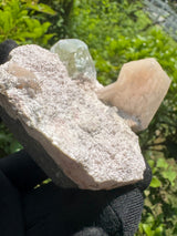 Apophyllite and Stilbite Specimen - 220g