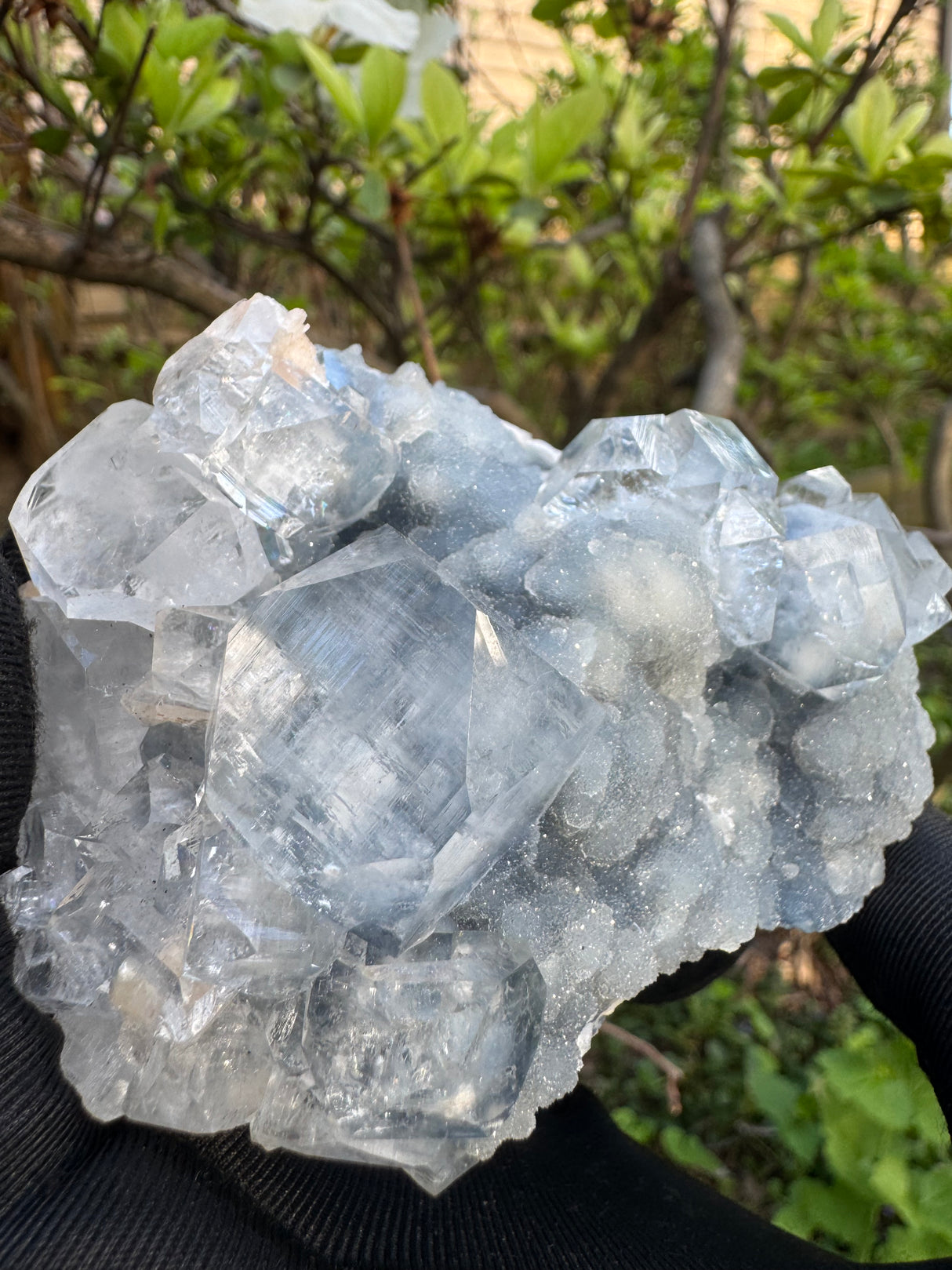 Apophyllite & Blue Chalcedony Specimen - 251g