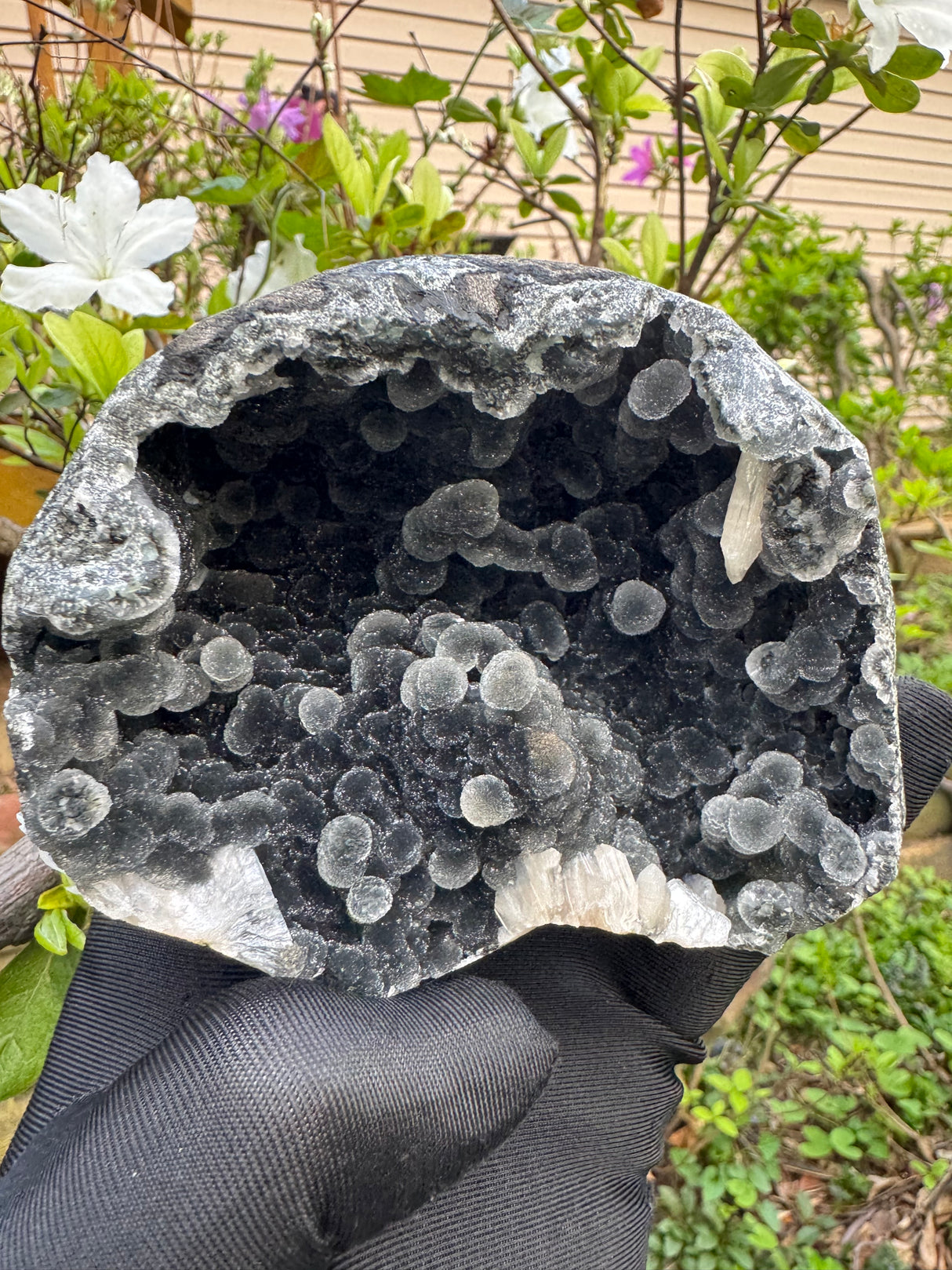 Black Chalcedony Specimen - 478g