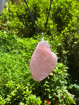 Pink Aragonite Necklace – 42g