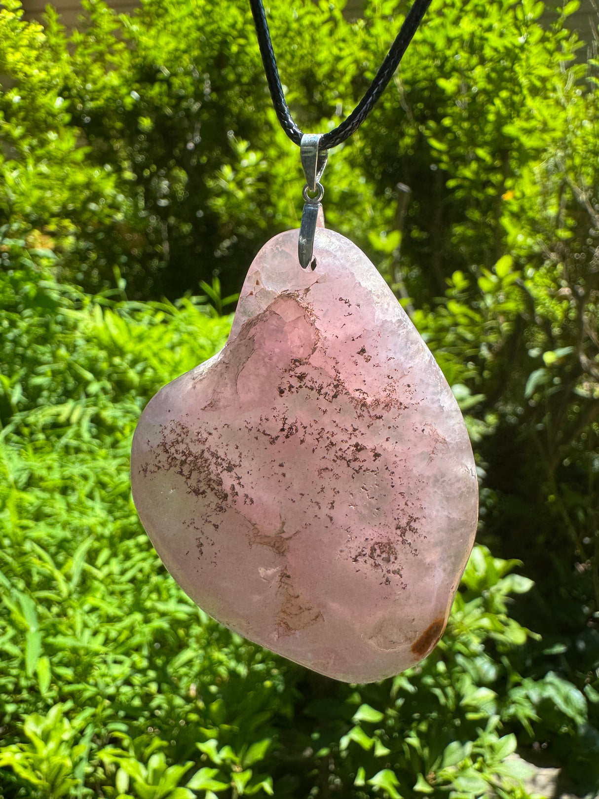 Pink Aragonite Necklace – 42g
