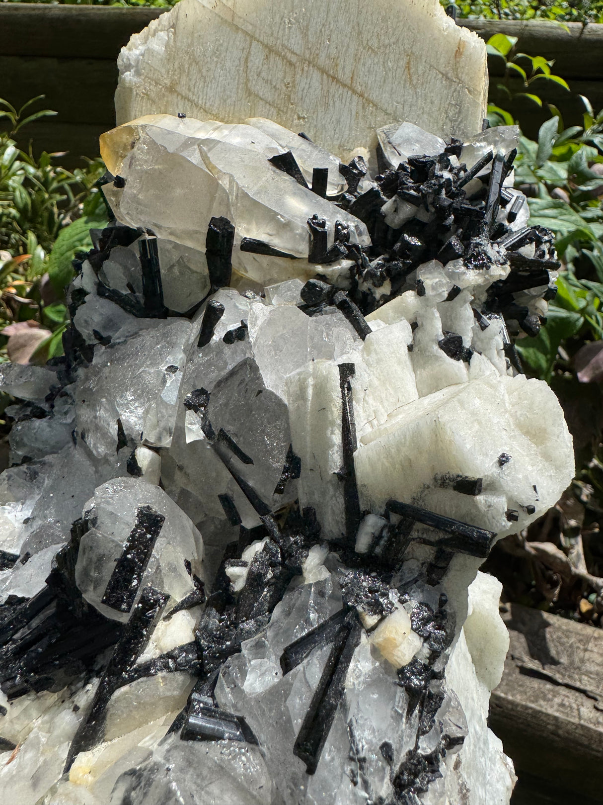 Black Tourmaline & Quartz - 4038g