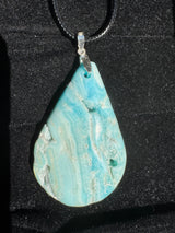 Blue Aragonite Necklace – 19g