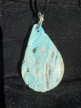 Blue Aragonite Necklace – 19g