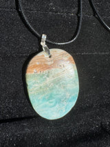 Blue Aragonite Necklace – 19g