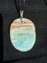 Blue Aragonite Necklace – 19g