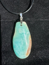 Blue Aragonite Necklace – 15g