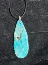 Blue Aragonite Necklace – 12g