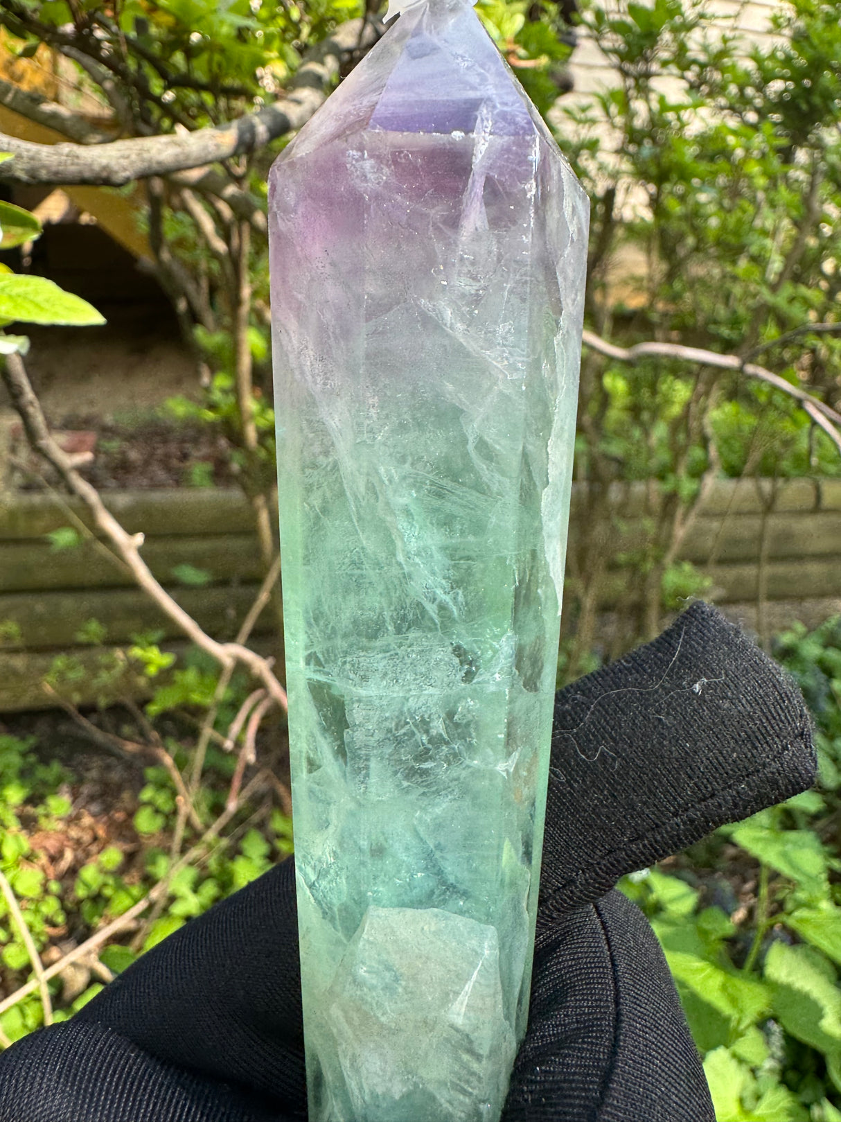 Fluorite Polished Tower - 207g