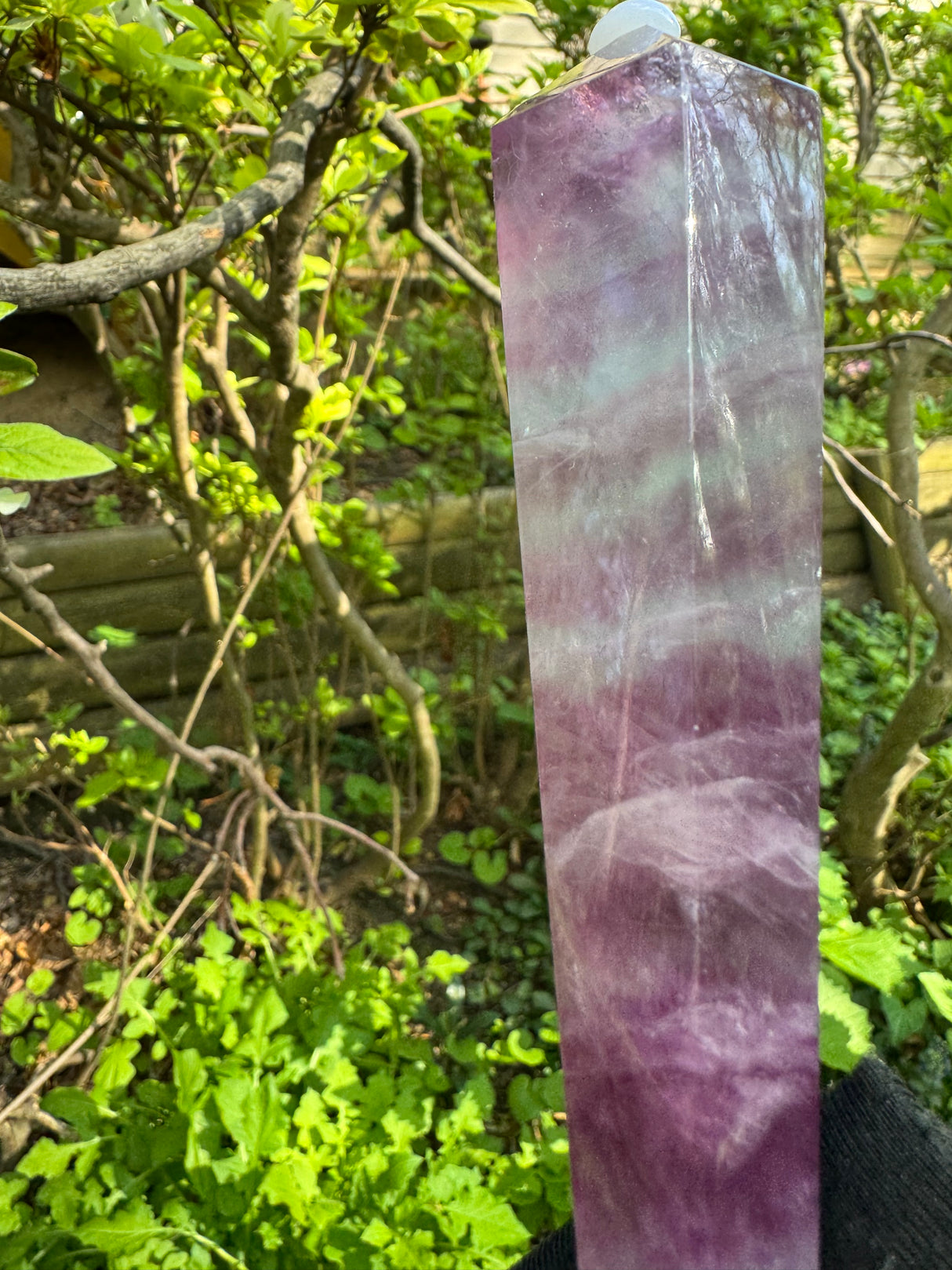 Fluorite Polished Tower - 216g