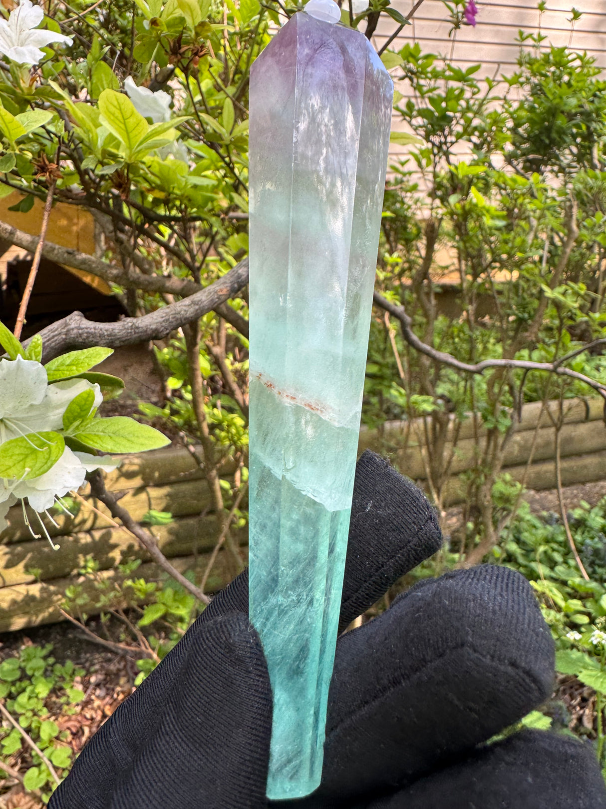 Fluorite Polished Tower - 157g