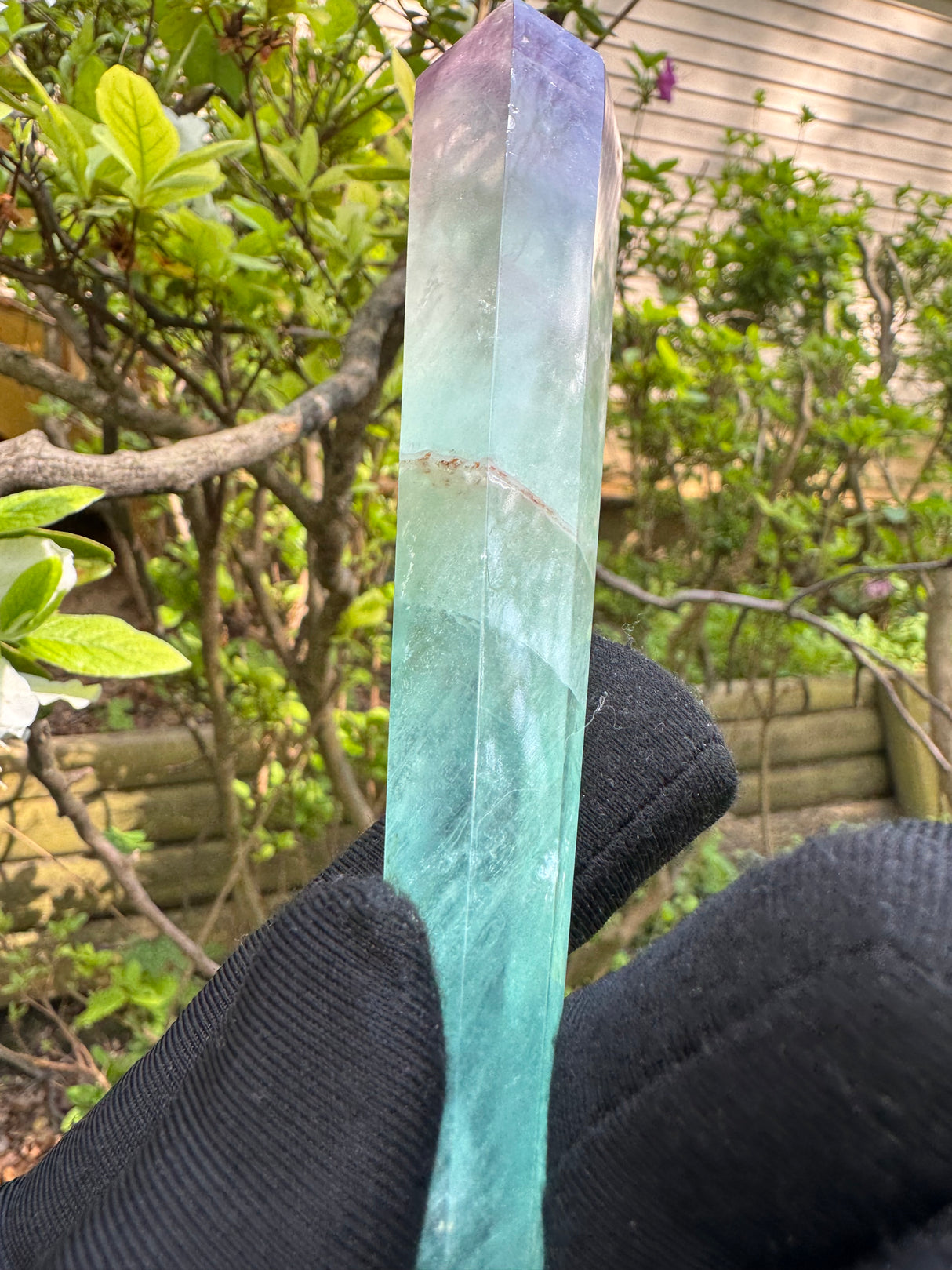 Fluorite Polished Tower - 157g