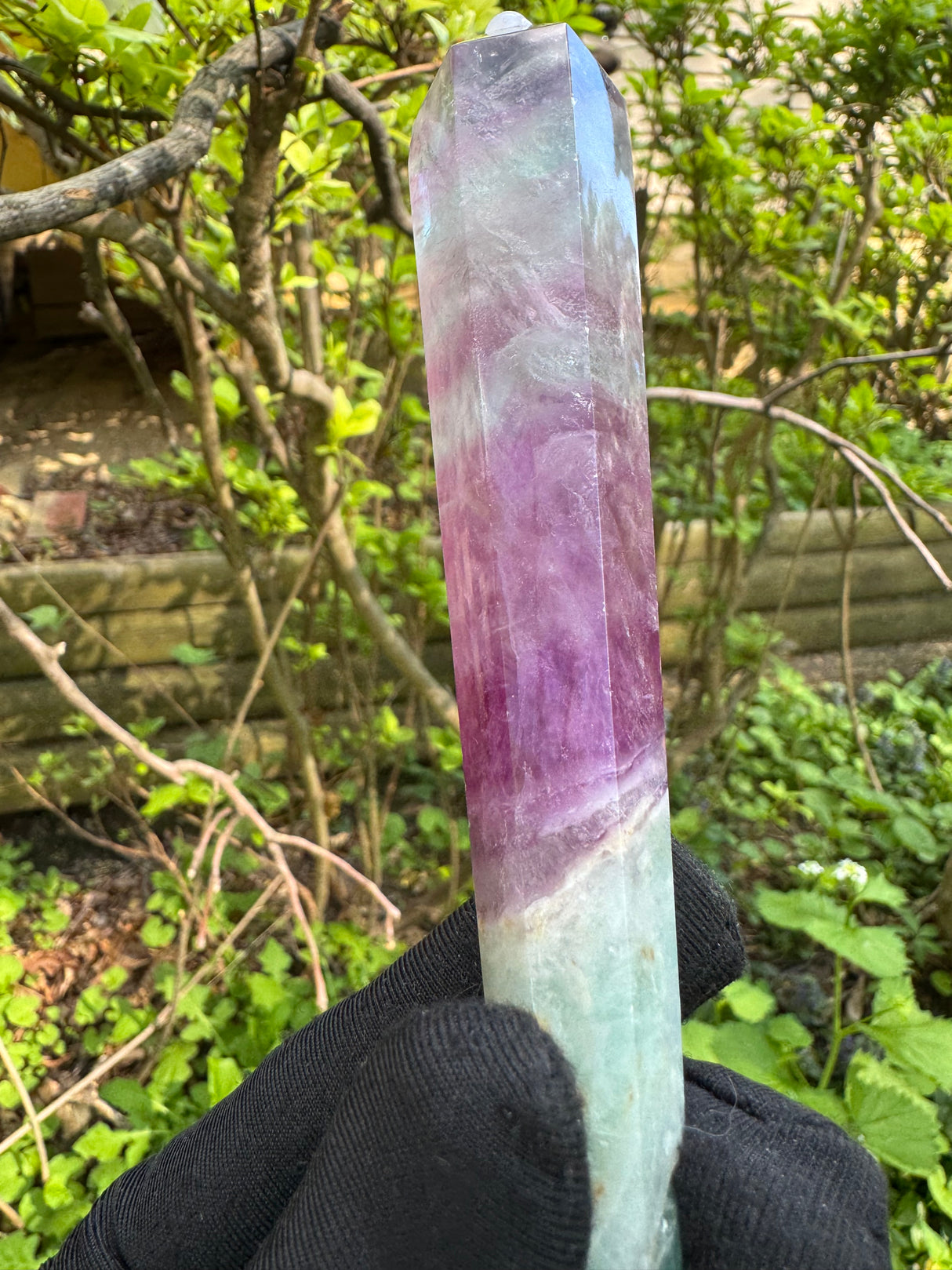 Fluorite Polished Tower - 154g