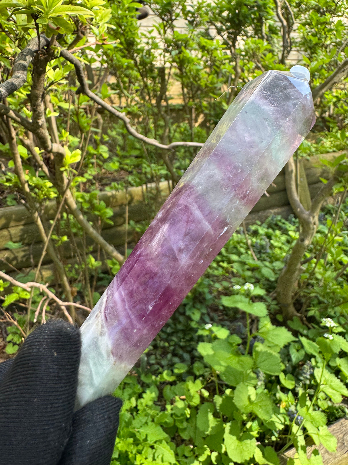 Fluorite Polished Tower - 154g