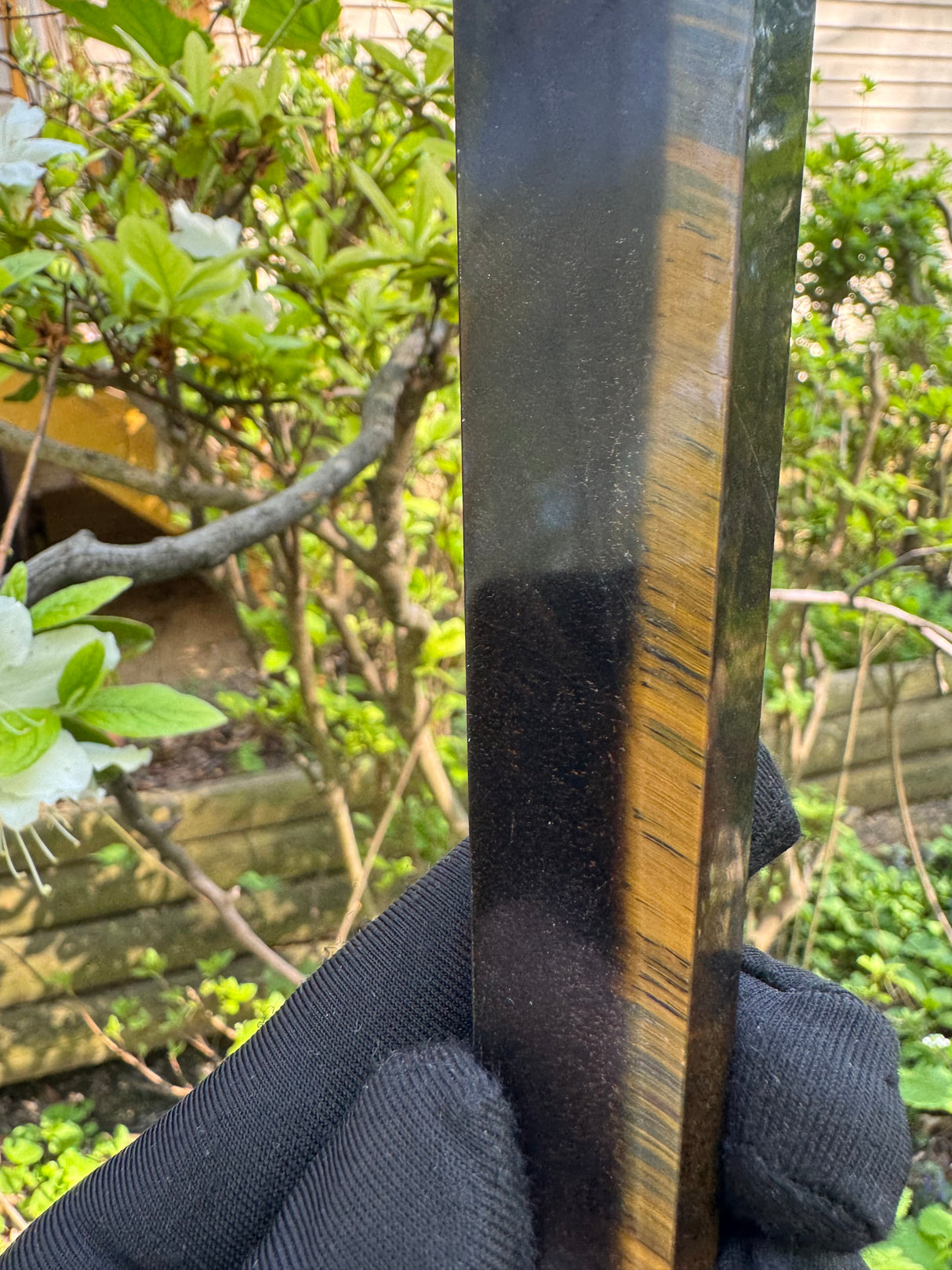 Tigers Eye Polished Wand - 264g