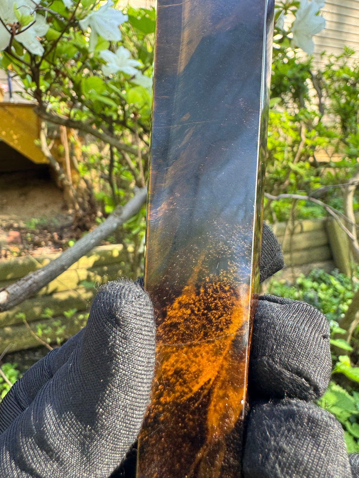 Tigers Eye Polished Wand - 322g