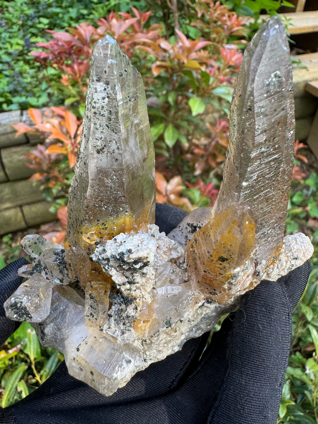 Iron Stained Quartz Specimen - 264g