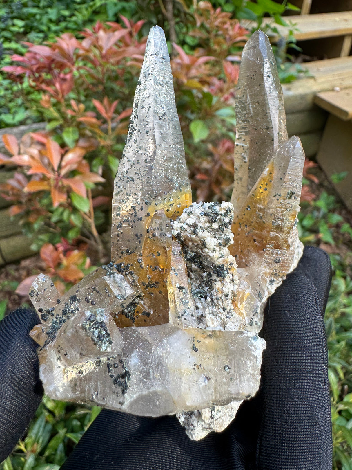 Iron Stained Quartz Specimen - 264g