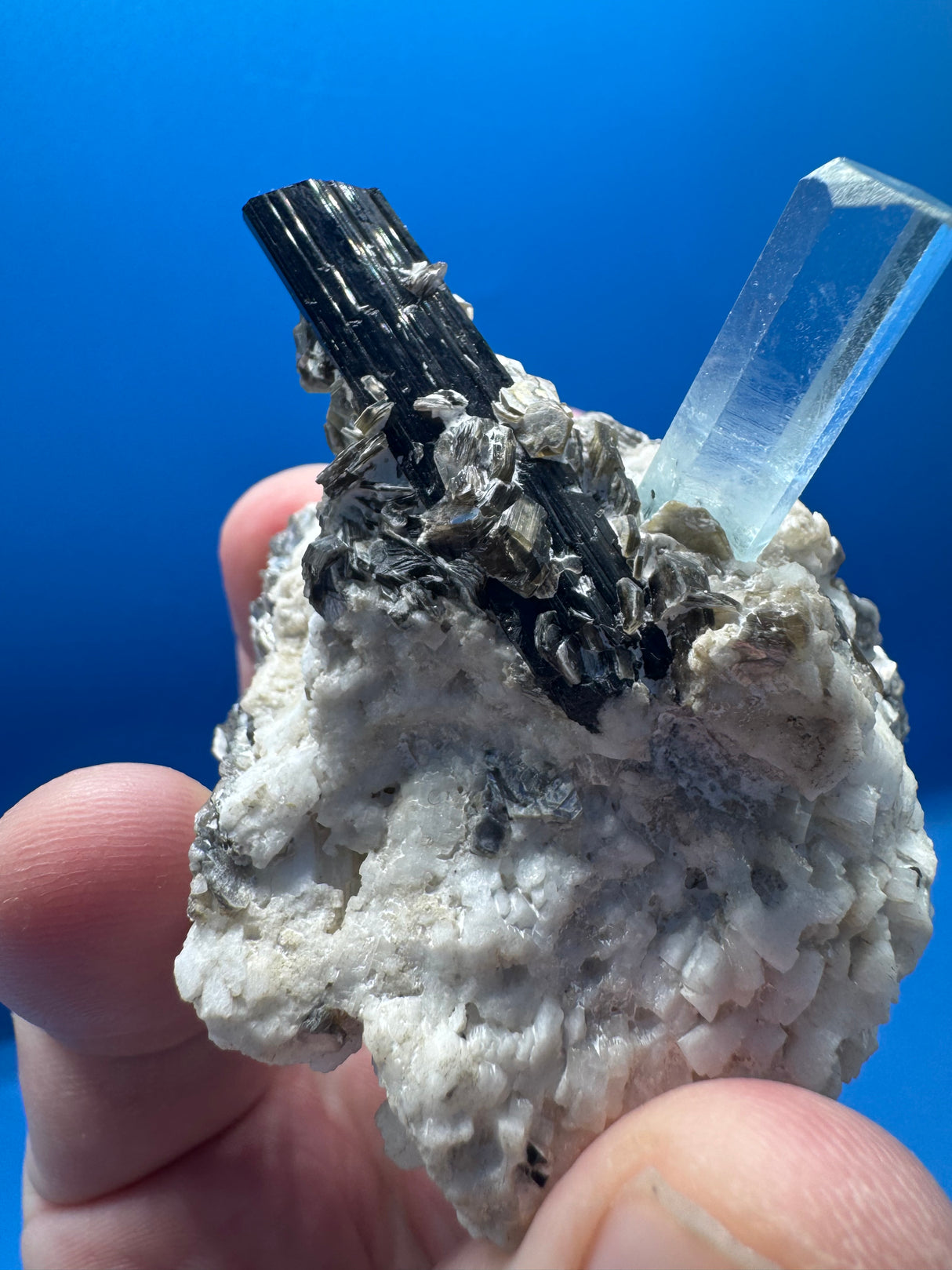 Aquarmarine Specimen - 110g