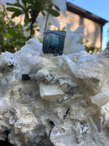 Blue Cap Tourmaline Specimen - 114g