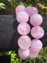 Pink Aragonite Bracelet - 37g