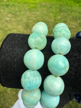 Blue Aragonite Bracelet – 35g
