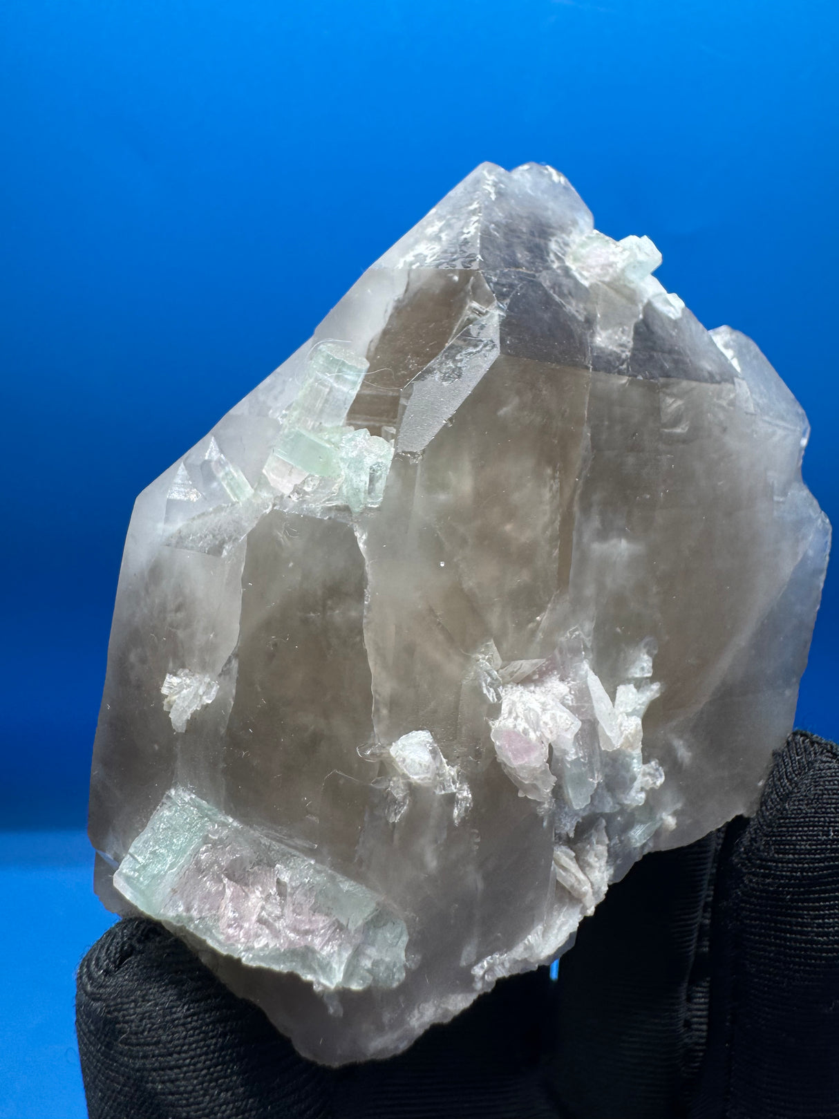 Tourmaline and Smoky Quartz Specimen - 242g