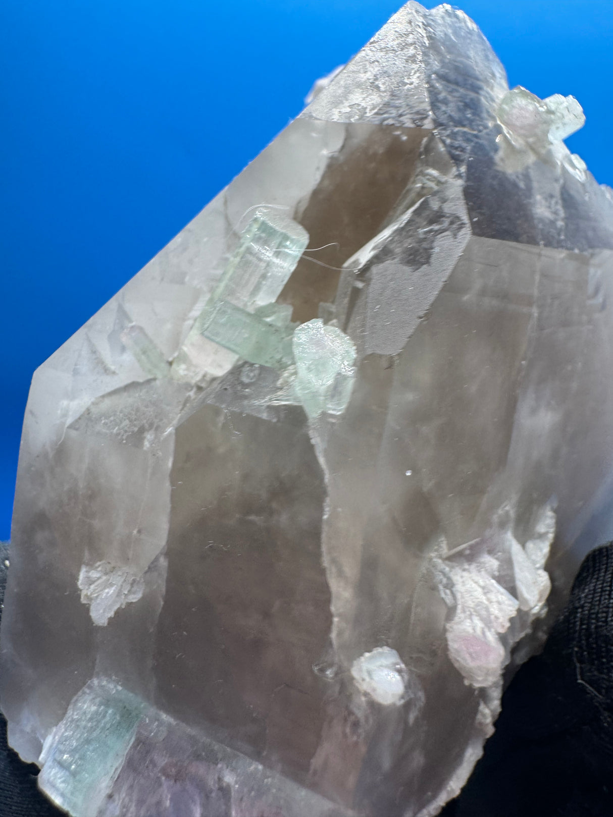 Tourmaline and Smoky Quartz Specimen - 242g