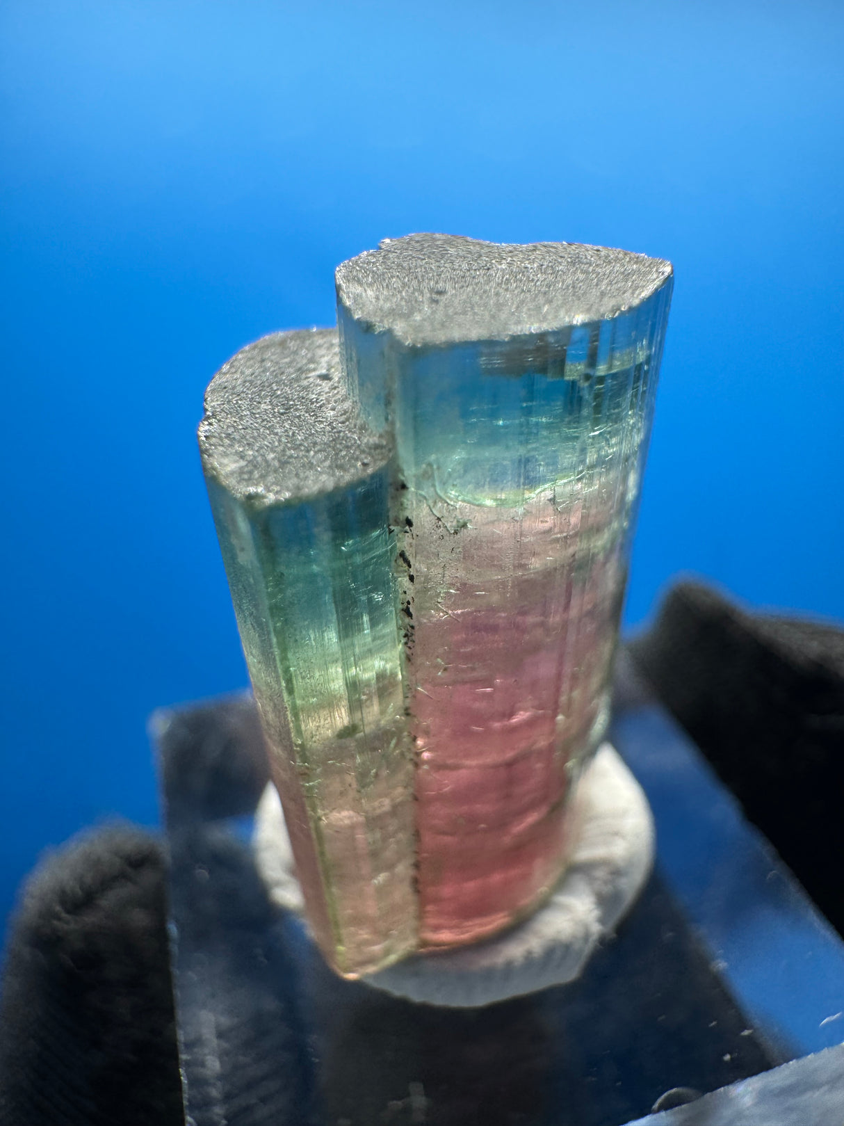 Watermelon Tourmaline Crystal - 4g