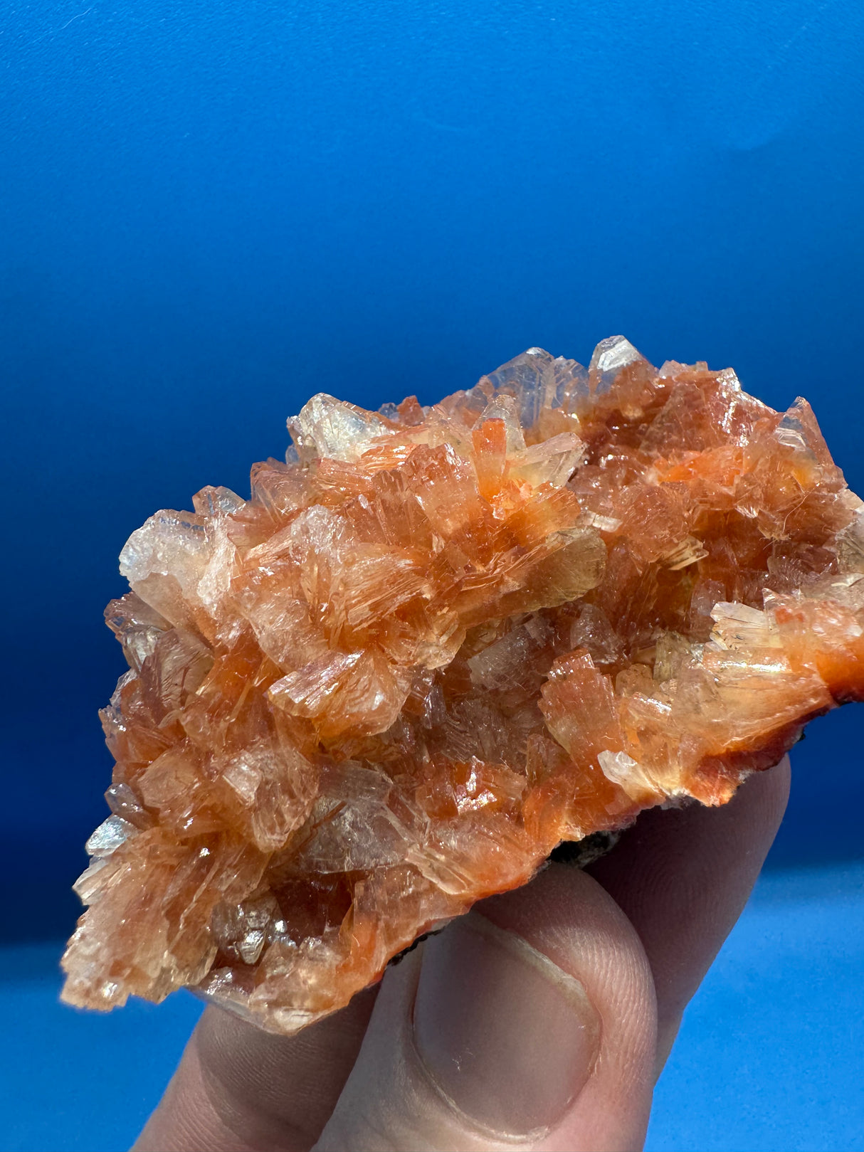 Red Heulandite with Stilbite – 44g